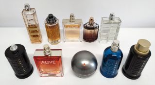 Forty Boss perfumes/testers and related (please note: bottles may have been used/packaging may have