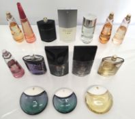 Forty Issey Miyake perfumes/testers and related (please note: bottles may have been used/packaging m