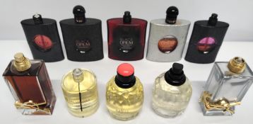 Thirty YSL perfumes/testers and related (please note: bottles may have been used/packaging may have