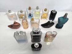 Forty perfumes/testers and related to include Dior, Gucci, Versace and Boss (please note: bottles ma