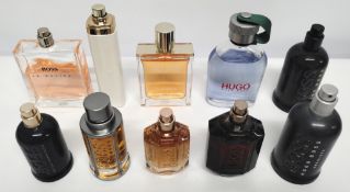 Thirty Boss perfumes/testers and related (please note: bottles may have been used/packaging may have