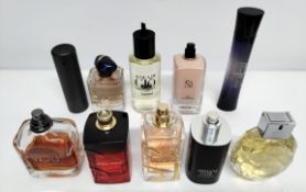 Thirty Armani perfumes/testers and related (please note: bottles may have been used/packaging may ha