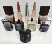 Thirty Issey Miyake perfumes/testers and related (please note: bottles may have been used/packaging