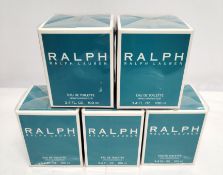 Five as new Ralph Lauren 100ml eau de toilettes.
