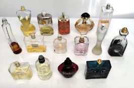 Thirty one perfumes/testers and related to include Jimmy Choo, Chanel, Versace and Michael Kors (ple