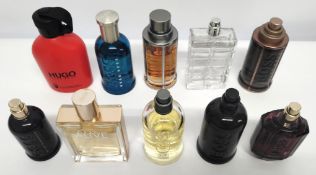 Forty Boss perfumes/testers and related (please note: bottles may have been used/packaging may have