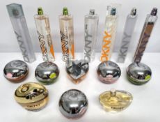 Thirty DKNY perfumes/testers and related (please note: bottles may have been used/packaging may have