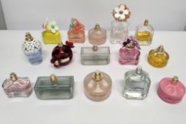 Thirty Marc Jacobs perfumes/testers and related (please note: bottles may have been used/packaging m