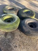 4No. Trailer/Aircraft Wheels - (Norfolk)