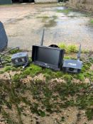 3No. Reversing Cameras and Monitor - (Norfolk)