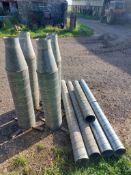 4 Metal Grain Pedestals - (Wiltshire)