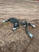 4No. Lay Flat Irrigation Reels - (Suffolk)