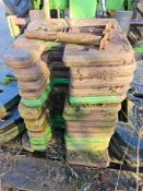 John Deere 50kg Wafer Weights - (Norfolk)