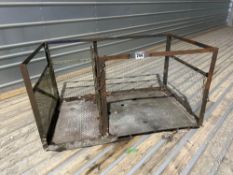 Man basket 6ft x 3ft 6'', tine mounted (not certified)