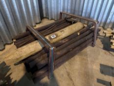 Quantity treated timber posts