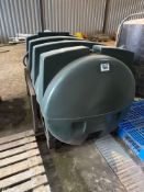 Titan Tanks, plastic fuel tank c.2,500l with hose and nozzle