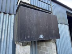 Metal Diesel tank, sold in situ, buyer to remove