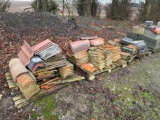Quantity misc roof tiles