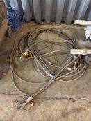 Quantity high tensile wire ropes