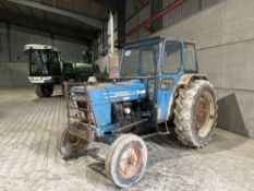 1976 Ford 4600 2wd tractor with rear PTO, hydraulics and linkage on 7.50-16 front and 13.6-36 rear w
