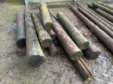 Quantity telegraph poles