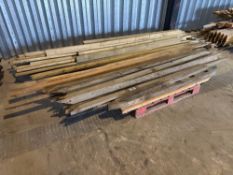 Quantity timber rails