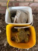 Quantity implement balls, pins etc