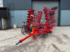 2020 Vaderstad NZA 600 6m hydraulic folding cultivator, wheel track eradicators to spring tines, lev