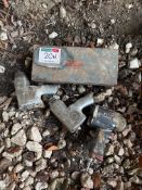 3No air impact wrenches and part gas nozzle set