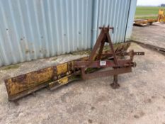 William Bunce & Son 3m snow plough, linkage mounted