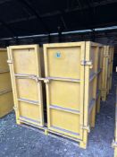 2No pallet stacker stillage