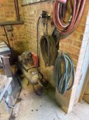 Bateman & Co workshop compressor and air lines, 3phase NB: Manual in Office