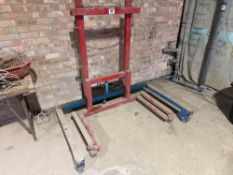 The Wheel Carter tyre changing trolley NB: Manual in Office