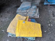 Quantity misc tarpaulins