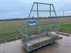 Tine mounted 2 person man cage