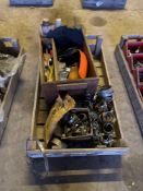 Quantity jubilee clips and chain saw sundries