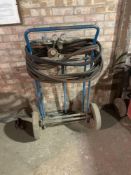 Oxaceteylene trolley, torches and gauges