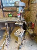 Kira free standing pillar drill, single phase