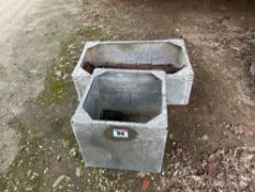 2No galvanised tanks