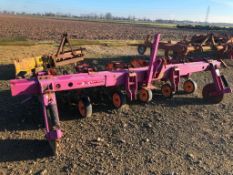 Kongskilde Vibro Corn VCOF 5row interrow cultivator, linkage mounted NB: Manual in Office