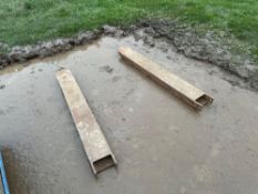 Pallet tine extensions