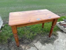 Wooden table