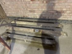 2No concrete posts