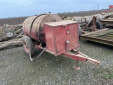 Single axle diesel bowser