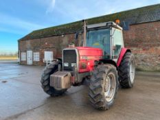 1995 Massey Ferguson 3095 Dynashift Autotronic 4wd tractor, 2No manual spools, PTO and rear linkage,