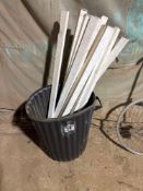 Quantity marker posts