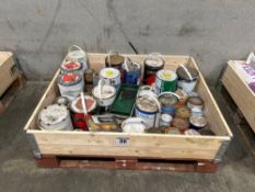 Quantity miscellaneous paints