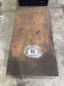 Large tap and die set, incomplete