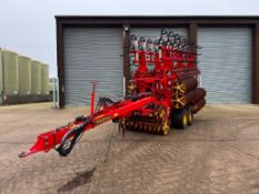 2015 Vaderstad Rexius Twin RST 1030 10.3m hydraulic folding cultivator with raptor tines, levelling