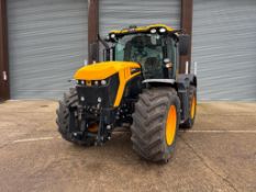 2019 JCB Fastrac 4220 4wd tractor with front linkage, 4No electric spools, air brakes, ISOBUS, ABS,